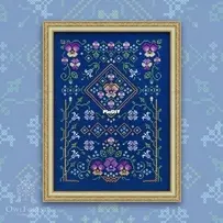 OwlForest Embroidery - Pansies  XSD + PCS