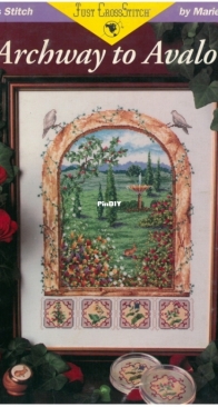 Just CrossStitch Leaflet 2210 Archway To Avalon by Marie Barber XSD