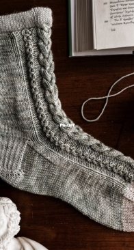 Sunday Morning Knits - Cassandra Socks