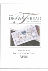 The Drawn Thread - Calendar Cover Mini-Months - April