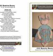 Downriver Primitives 101 Beatrice Bunny