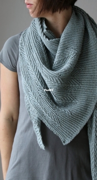 Glückauf Shawl by Melanie Berg - English