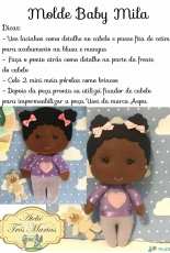 Ateliê Três Marias - Baby Julia Felt Pattern - Portuguese - Free