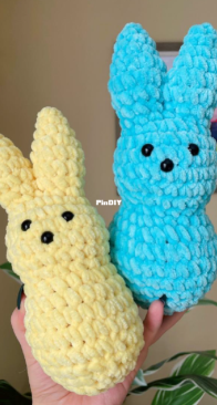 Saucy Puffin Crafts - Mallory Renée Thorne - No Sew Easter Peep