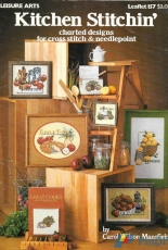 Leisure Arts Leaflet 157  Kitchen Stitchin by Carol Wilson Mansfield