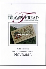 The Drawn Thread - Calendar Cover Mini-Months - November