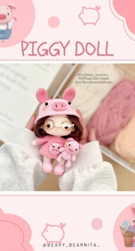 Beary Bearnita - Phạm Hiền Hạnh - Piggy doll