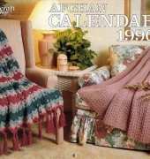 The Needlecraft Shop - Afghan Calendar 1990