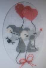 Riolis 810 Enamored Mouses (Влюбленные мышки)