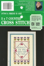 Designs For The Needle #7707 - A Friend Is One