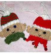 Crochetsal - Santas Helper Small Gift Pouches