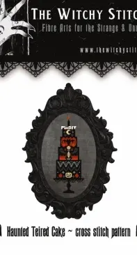 The Witchy Stitcher - Haunted Tiered Cake PCS + XSD