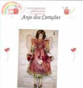 arte e borda anjo dos corações