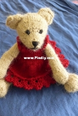 Dress for Bella Bear by Elizabeth Keatley-Free