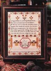 Frances Lawson Sampler From Sampler & Antique Needlework Volume I