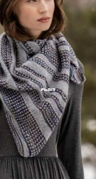 Alpine Shawl by Jill Tamminen - Knit Sisu