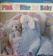 Pink & Blue for Baby (little book)-Leisure Arts 75060
