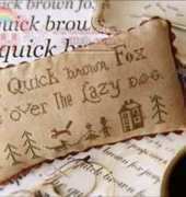 Plum Street Sampler - Favorite Font Sampler