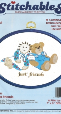 Dimensions - 7585 -Crewel Stitchables - Just Friends