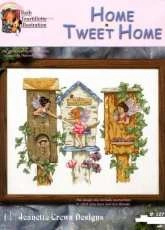 Jeanette Crews Designs 1271 Home Tweet Home
