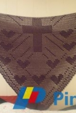 Donna Daugherty - Love From the Cross Crocheted Triangular Shawl - Free