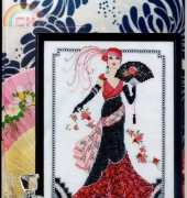 1920s Lady by Lesley Teare from Cross Stitch Crazy 161