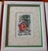 Dimensions 8700 - Chickadees on a Windowsill