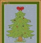 Aliona Alionca Ricamo - Albero (christmas tree)