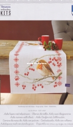Vervaco PN-0155637 - Robin Table Runner PCS