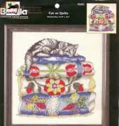 Bucilla 43431 - Cat on the Quilts
