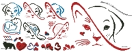 Alionca Ricamo + Gatti+cane+capello + PDF + xsd