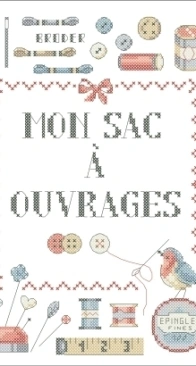 Les Brodeuses Parisiennes LBP - Mon sac à ouvrage XSD + PCS