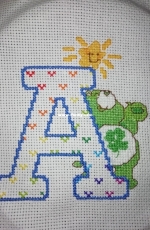 Care bears with the letter A