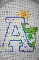 Care bears with the letter A
