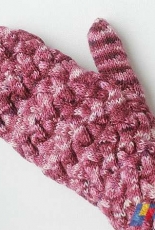 Handschuhe Selbstverflechtung by Colette Fauler/beerentoene-German-Free