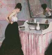 Artecy Cross Stitch - Woman at Dressing Table