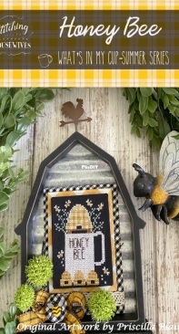Stitching With the Housewives - Whats in My Cup - Summer Series - Honey Bee
