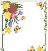Eastern Tablecloth with Narcisses