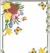 Eastern Tablecloth with Narcisses