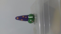 Cold clay wizard frog ring holder