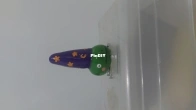 Cold clay wizard frog ring holder