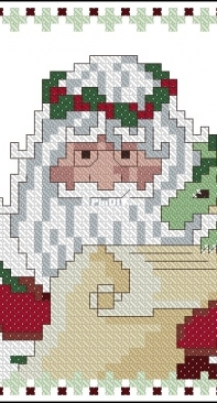 Checking It Twice by Dragon Dreams from Just Cross Stitch - Christmas Ornaments 2007 PCS + XSD