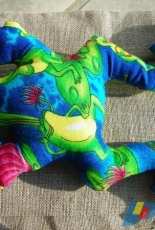 Une grenouille faite maison (couture)