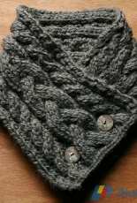 Braidheart Scarf by Rose Anne /This is Knit-Free