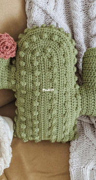 Mommy Life By Design - Jesica Bandy - Cactus Pillow