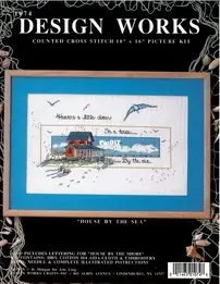 Design Works - 1074 - House By The Sea by D. Morgan