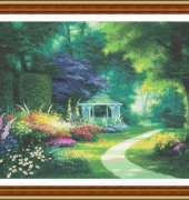 Classic Cross Stitch - SC 212 Garden Path