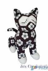 Jos Crocheteria - Luna the African Flower Cat