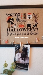 Jardin Privé FT86  Halloween? Je peux pas, jai broderie!  XSD