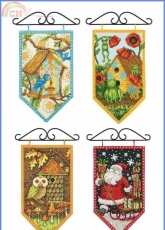 Dimensions 72-74133-74134-74135-74136 Four Seasons Banners - Debbie Mum  XSD